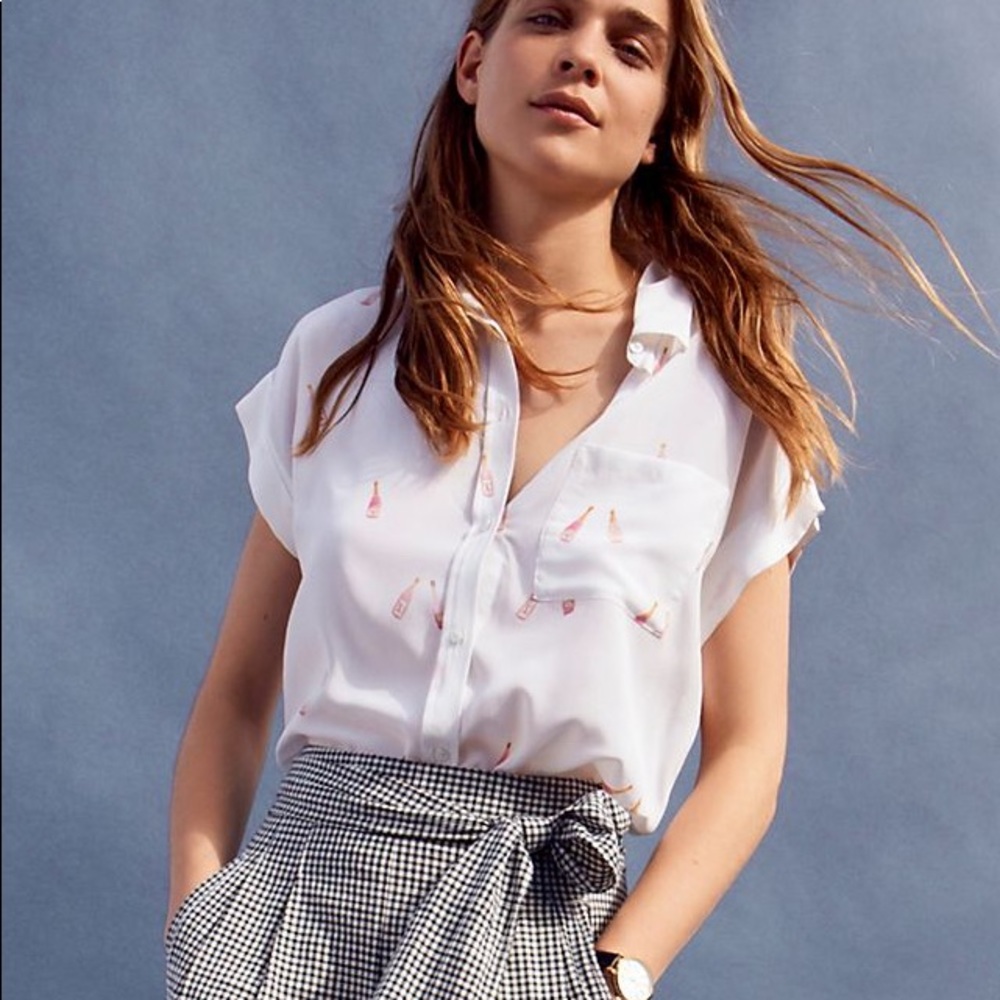 Anthropologie Button up blouse